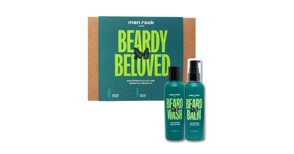 Barzdos priežiūros rinkinys „Duo Awakening Sicilian Lime Beard Kit”, 1 vnt.