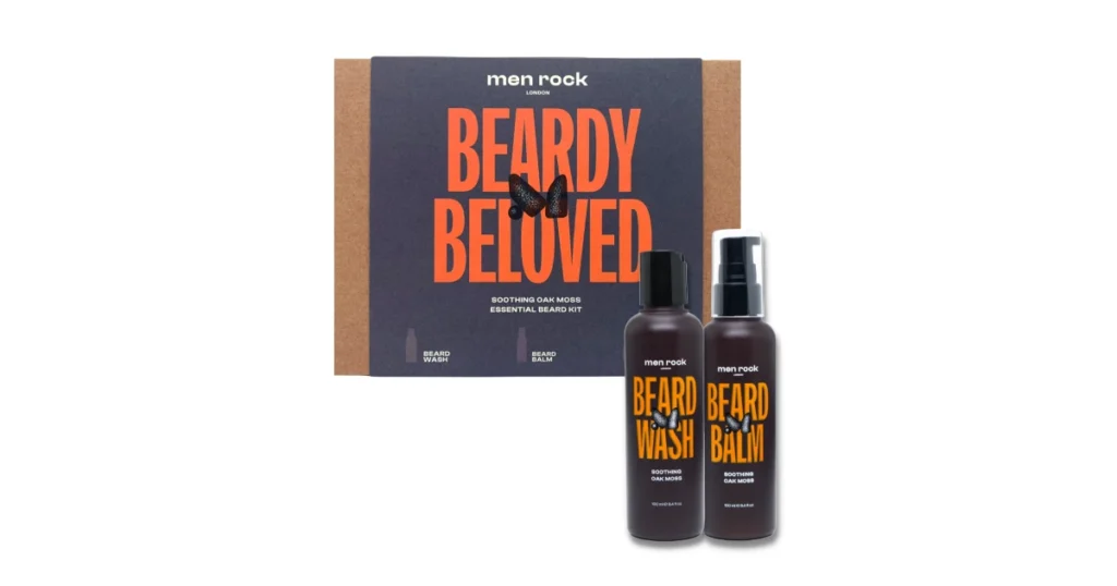 Barzdos priežiūros rinkinys „Duo Soothing Oak Moss Beard Kit”, 1 vnt.