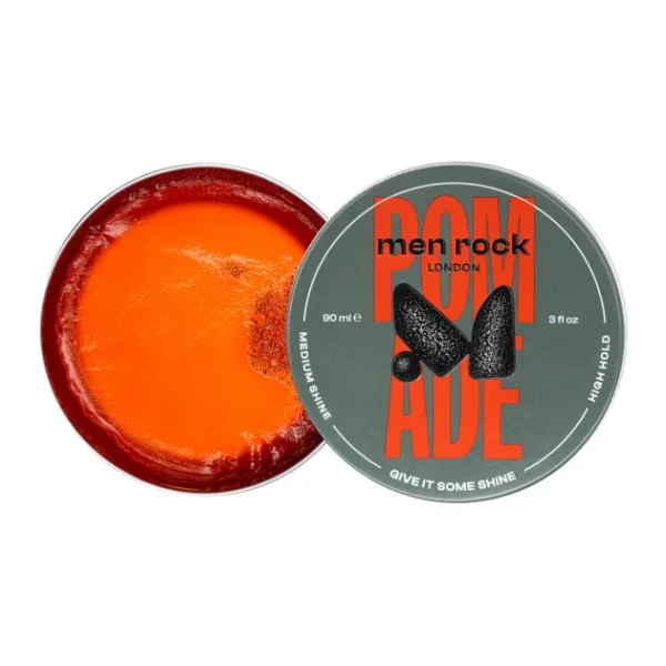 Stiprios fiksacijos, vidutinio žvilgesio plaukų pomada "Pomade", 90 ml