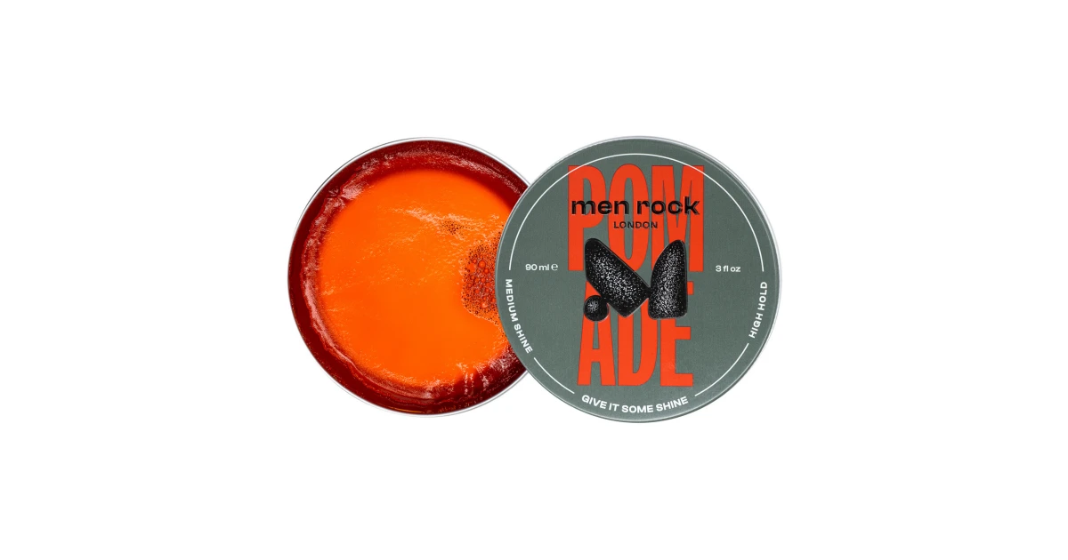 men-rock-pomade-stiprios-fiksacijos-vidutinio-zvilgesio-plauku-pomada-90ml-5060796560015 Stiprios fiksacijos, vidutinio žvilgesio plaukų pomada "Pomade", 90 ml - Paveikslėlis 1
