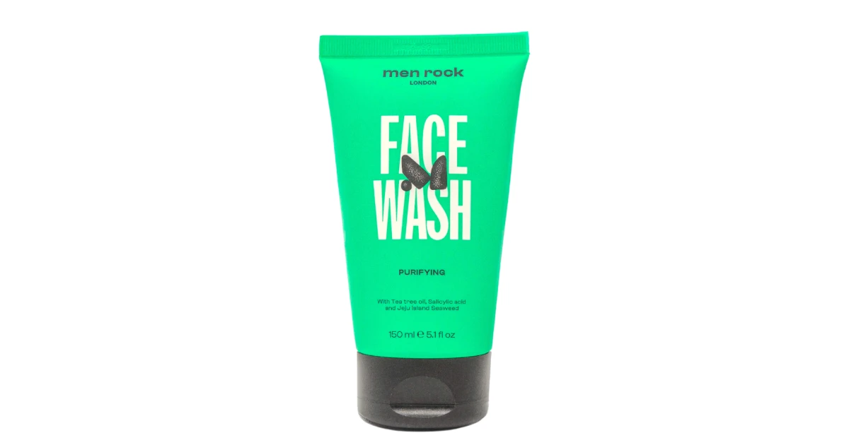 men-rock-purifying-face-wash-veido-prausiklis-150-ml-5060796560749 Veido prausiklis "Purifying Face Wash", 150 ml - Paveikslėlis 1