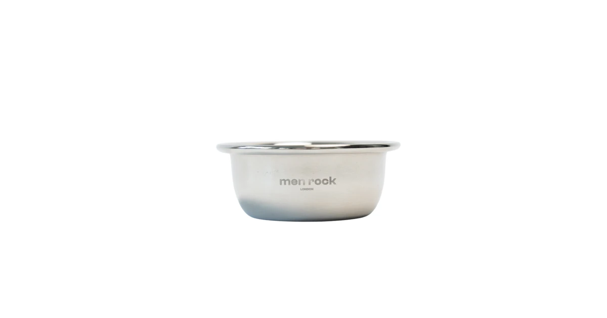 men-rock-shaving-bowl-plieninis-skutimosi-dubenelis-1-vnt-5060796560862 Plieninis skutimosi dubenėlis "Shaving Bowl", 1 vnt. - Paveikslėlis 1