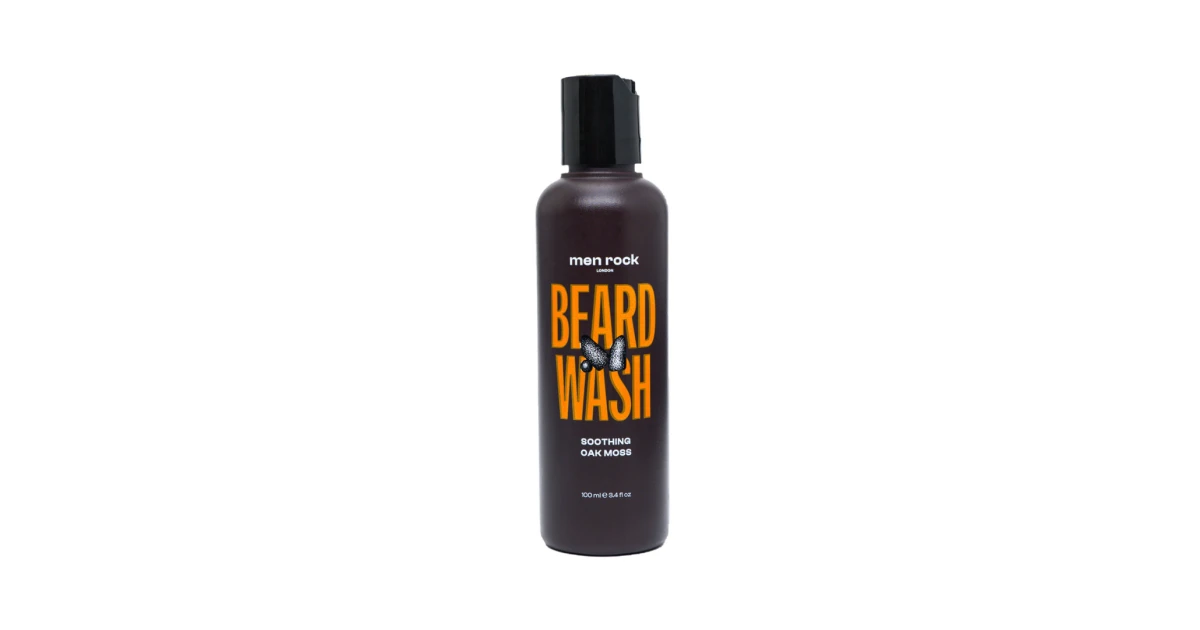 men-rock-soothing-oak-moss-beard-wash-raminantis-barzdos-sampunas-100ml-5060796560121 Raminantis barzdos šampūnas "Soothing Oak Moss Beard Wash", 100 ml - Paveikslėlis 1