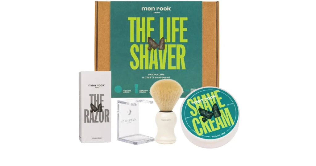 Skutimosi rinkinys su dviašmeniu skustuvu „Ultimate Shaving Gift Set Sicilian Lime”, 1 vnt.