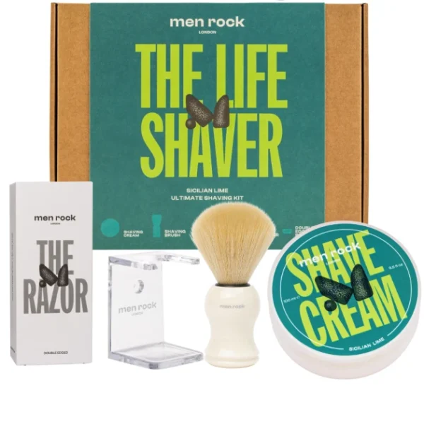 Skutimosi rinkinys su dviašmeniu skustuvu "Ultimate Shaving Gift Set Sicilian Lime", 1 vnt.