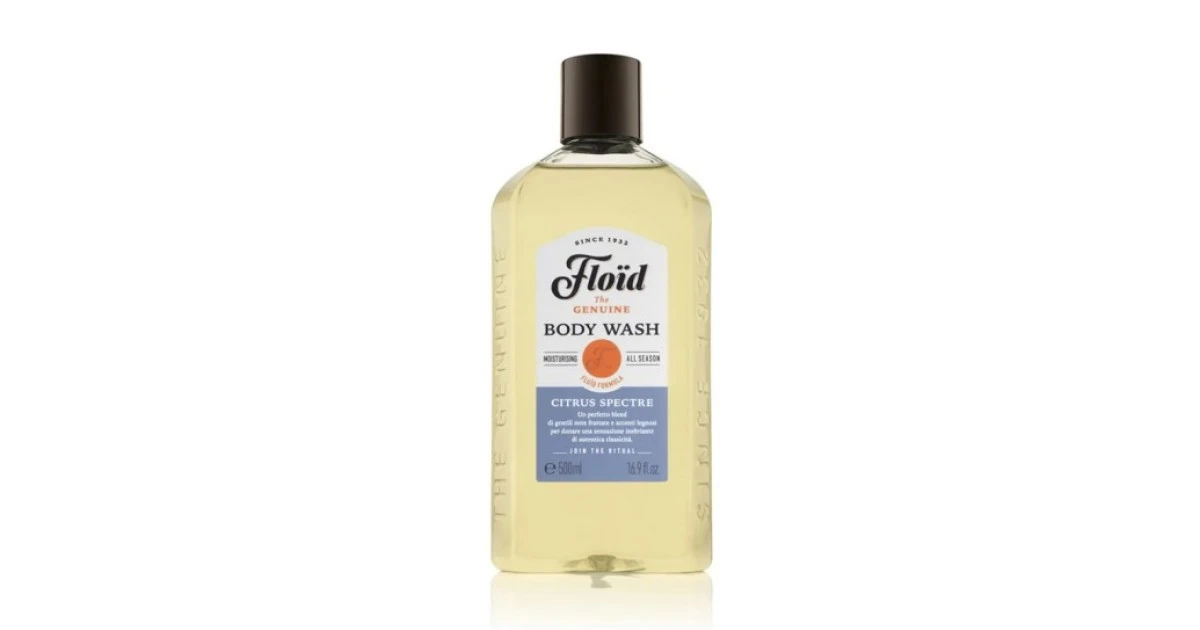 floid-body-wash-citrus-spectre-drekinamasis-duso-gelis-500ml-8004395321322 Body Wash Citrus Spectre Drėkinamasis dušo gelis, 500 ml - Paveikslėlis 1