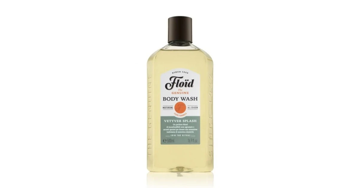 floid-body-wash-vetyver-splash-drekinamasis-duso-gelis-500ml-8004395321315 Body Wash Vetyver Splash Drėkinamasis dušo gelis, 500 ml - Paveikslėlis 1