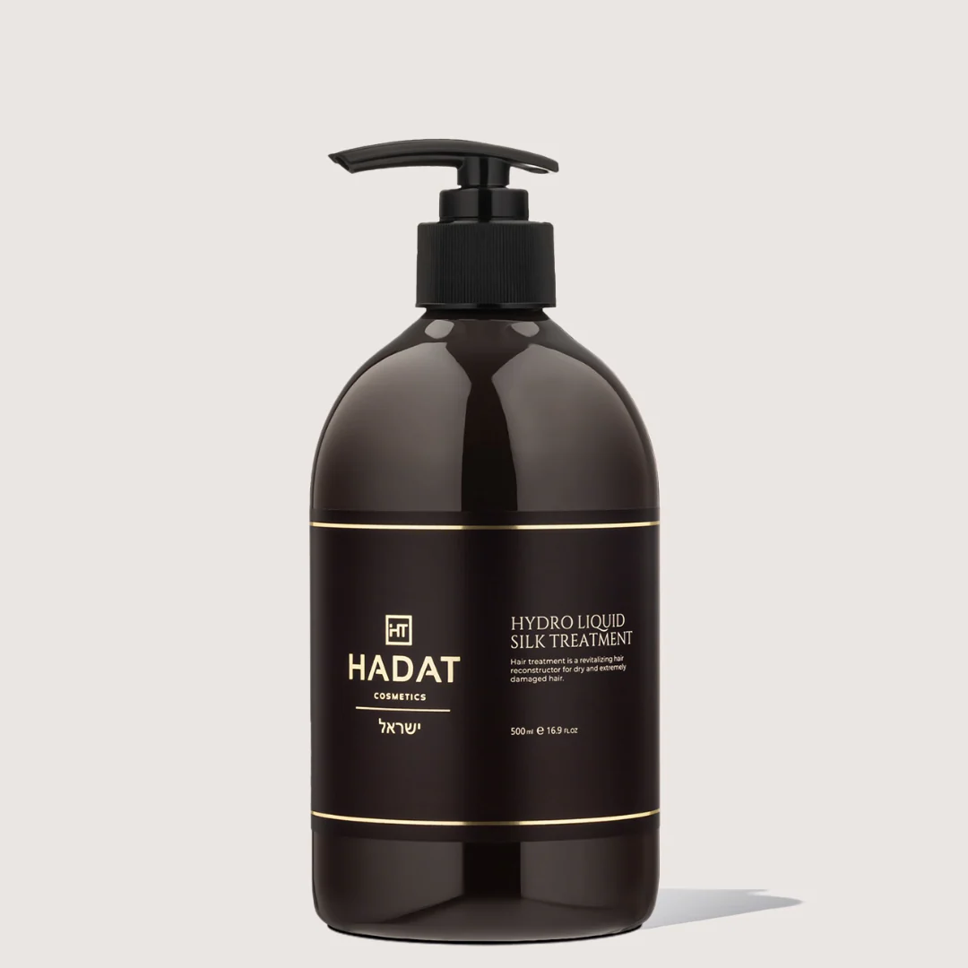 hadat-hydro-liquid-silk-treatment-500ml-7298014870259 HADAT Liquid Silk Treatment – atkurianti plaukų kaukė 500ml - Paveikslėlis 1