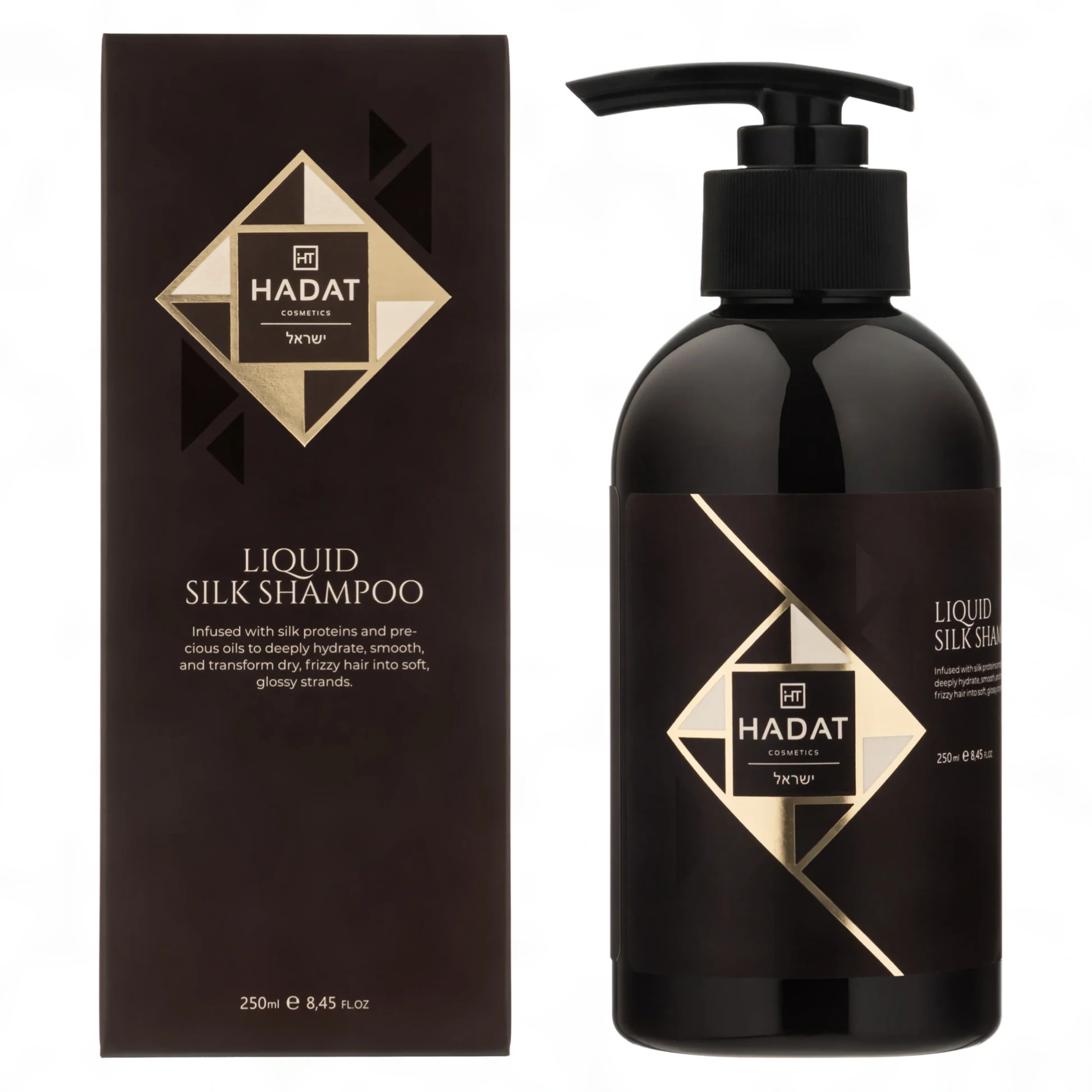 hadat-liquid-silk-shampoo-250ml-7298014870174 HADAT Liquid Silk Shampoo – šilkinis plaukų šampūnas 250ml - Paveikslėlis 1