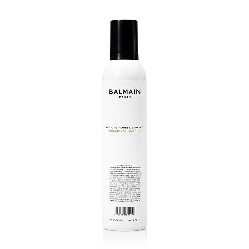 BAL-8718503824246_balmain-volume-mousse-strong-300ml BALMAIN Volume Mousse Strong – stiprios fiksacijos apimties putos 300ml - Paveikslėlis 1