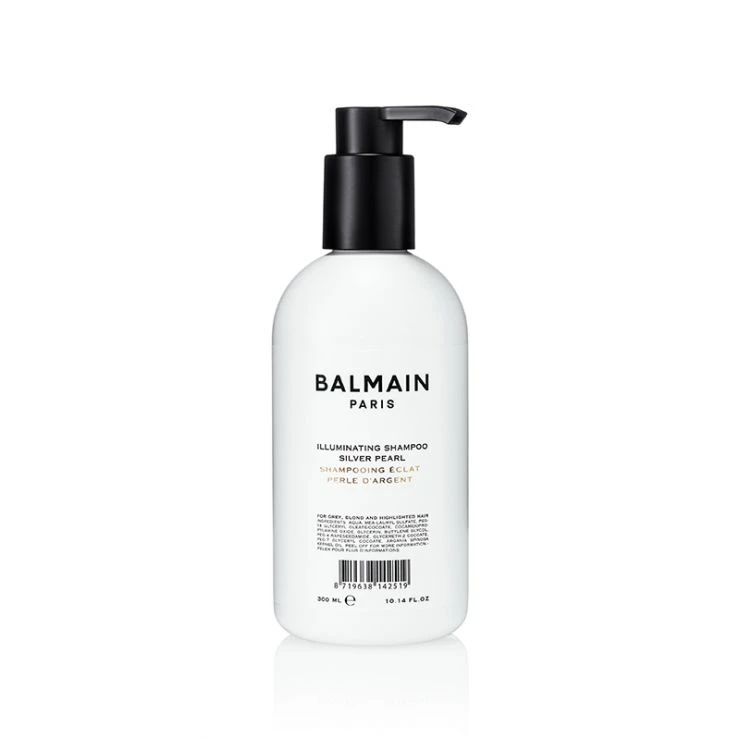 BAL-8719638142519_shampoo-illuminating-silver-pearl-300ml BALMAIN Shampoo Illuminating Silver Pearl – sidabro perlo atspalvio šampūnas 300ml - Paveikslėlis 1