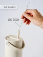 EQUA termo gertuvė BIG Off White, 1000 ml - Paveikslėlis 4